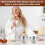 Stainless Steel Coffee Filter, Suitable for Coffee Filter Replacement, 4 Cone Permanent Coffee Filter 4Pcs 4