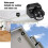 2X AC 110V-240V PIR Infrared Motion Sensor  180 Degree Motion Detection Delay  Adjustable Waterproof Black 6