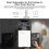 3X Tuya  Vibration Sensor ZigBee Tuya Sensor Monitor App Control Security Protection Zigbee Sensor 9