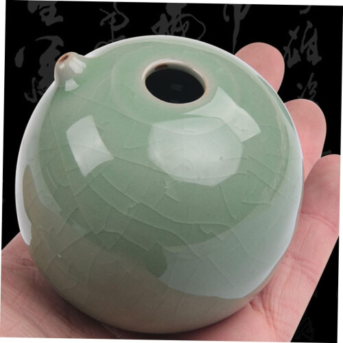 Ceramic Calligraphy Water Dropper for Ink Grinding and Brush Writing Practice 2