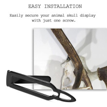 6 Deer Skull Mount Hanger,Wall Mount Skull Hanger for Deer- and Other Smaller Skulls,European Mount Skull Hanger