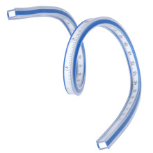 Flexible Curve Ruler 40cm Plastic Soft Measuring Tool for Drawing & Sewing