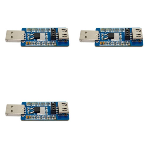 3X USB Power Bank Virtual Load Anti-Shutdown Module,USB Electronic Load Mobile Power Anti-Shutdown Module