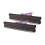 4X Rectangular LED Tail Light Bar Brake Indicator Rear Bumper Flowing Turn Signal Lamp DRL 2