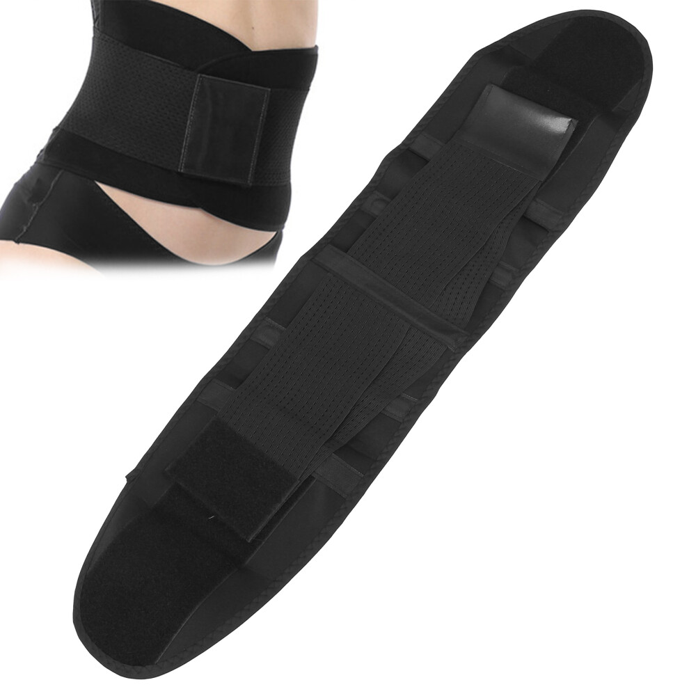Womenâs Postpartum Waist Trainer Corset Slimming Shapewear Black (Size M)