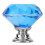 30mm Blue Diamond Crystal Glass Pull Handle for Cabinets and Drawers 5