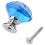30mm Blue Diamond Crystal Glass Pull Handle for Cabinets and Drawers 7