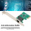 One Port Realtek 8111E PCI-E Gigabit Card 1