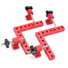 Aluminum 90 Square Positioning Ruler Kit, 5.5x5.5in Clamp Tool