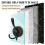 2pcs Stainless Steel Sucker Double Hook Punch-Free Powerful Sucker Hook Reusable Rust-Proof Clothes Hook Silver 7