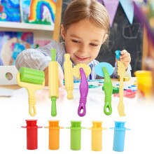 11 pcs Kids DIY Color Dough Clay Tool Set, Durable & Non-Toxic