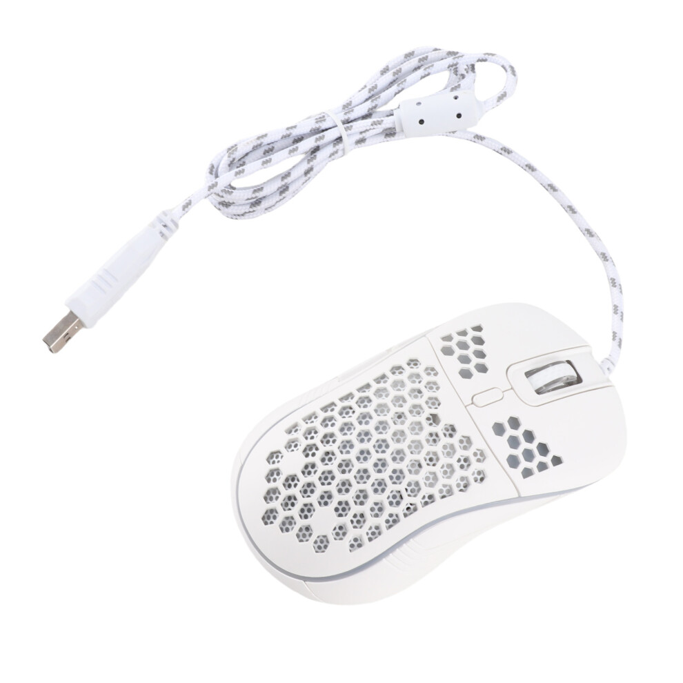Wired Rgb Gaming Mouse With 6 Programmable Buttons, 8000 Dpi 8471391129311