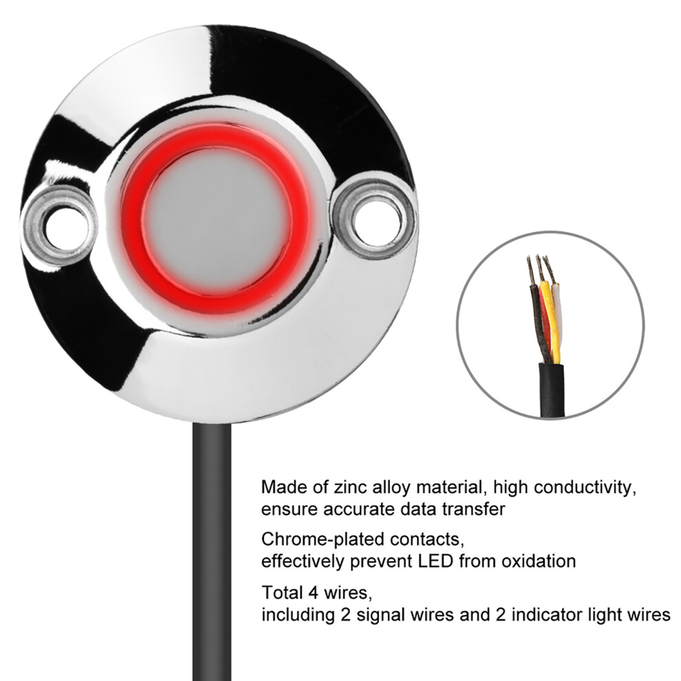 Secure Access Dallas Ibutton Reader 4 Wires Card Probe With Led Indicator Light 7891391638483