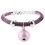Adjustable Pink Nylon Cat Collar with Bell & Extension Chain 3
