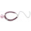 Adjustable Pink Nylon Cat Collar with Bell & Extension Chain 8