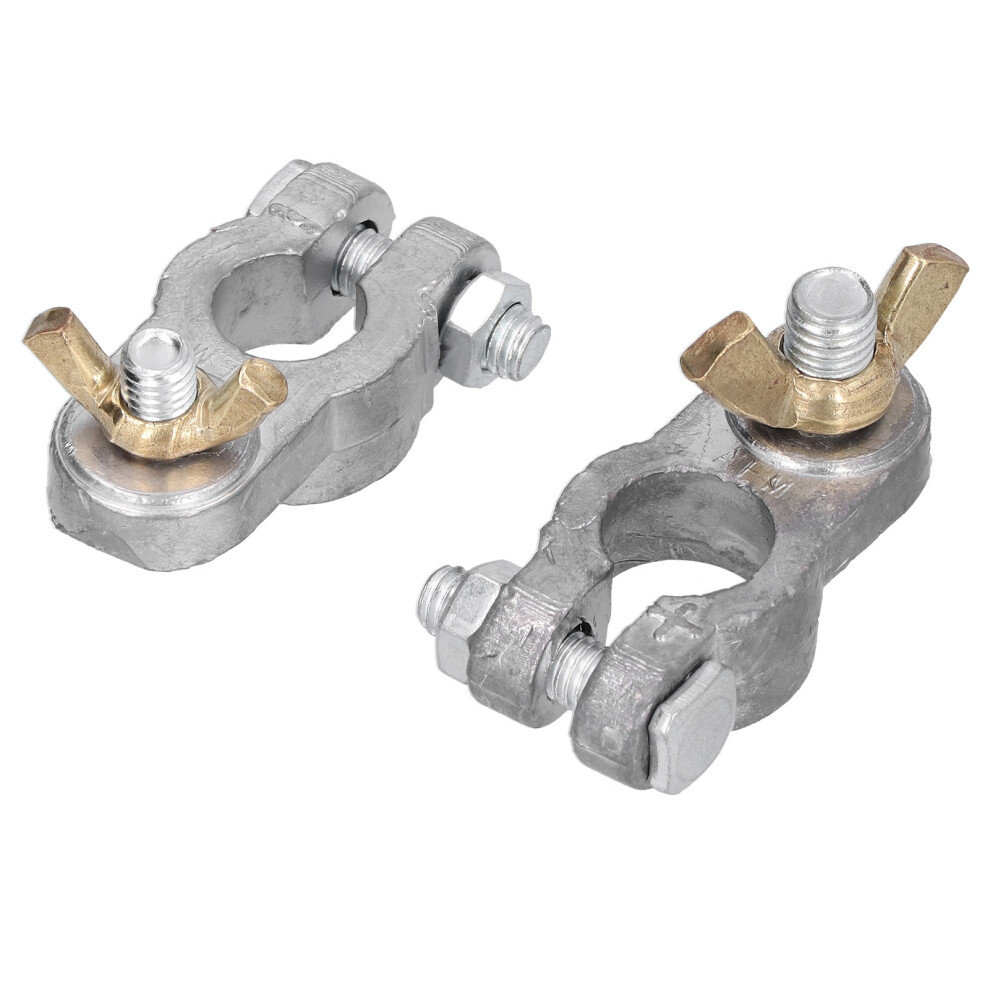 2Pcs Battery Terminal Clamps Universal Quick Release Connectors Anti-Corrosion 3391391130764