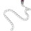 Adjustable Pink Nylon Cat Collar with Bell & Extension Chain 11