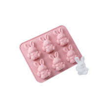 Schöne Kaninchen-Silikon-Gefrierform für Getränke-1