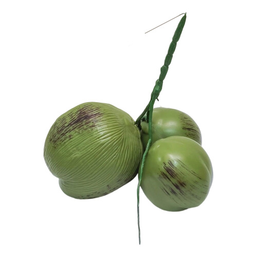 Robuste, hochwertige künstliche Kokosnüsse,-3 Köpfe