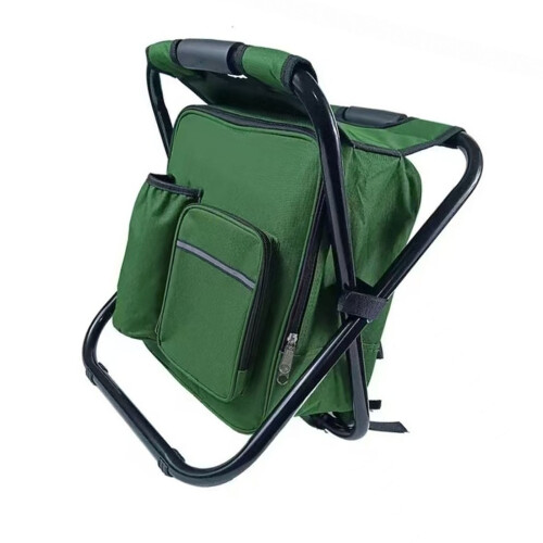 Siège de repos extérieur avec espace de rangement à-Vert