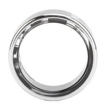 Smart Silver Touch Screen Fitness Ring 18mm 0.7in Waterproof IP68