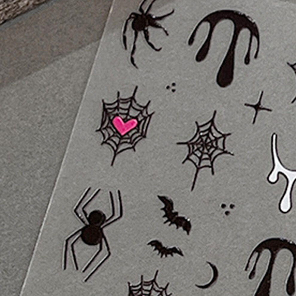 Roc-Electron (Yt6765) 3D Gothic Halloween Nail Stickers For Women