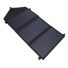 30W Foldable Solar Charger with USB-C & DC Output, Portable 620g