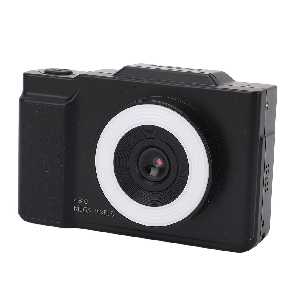 Ccd Camera 2.8In Ips Screen 1080P 48Mp 16X Zoom Selfie Black 4191391132169