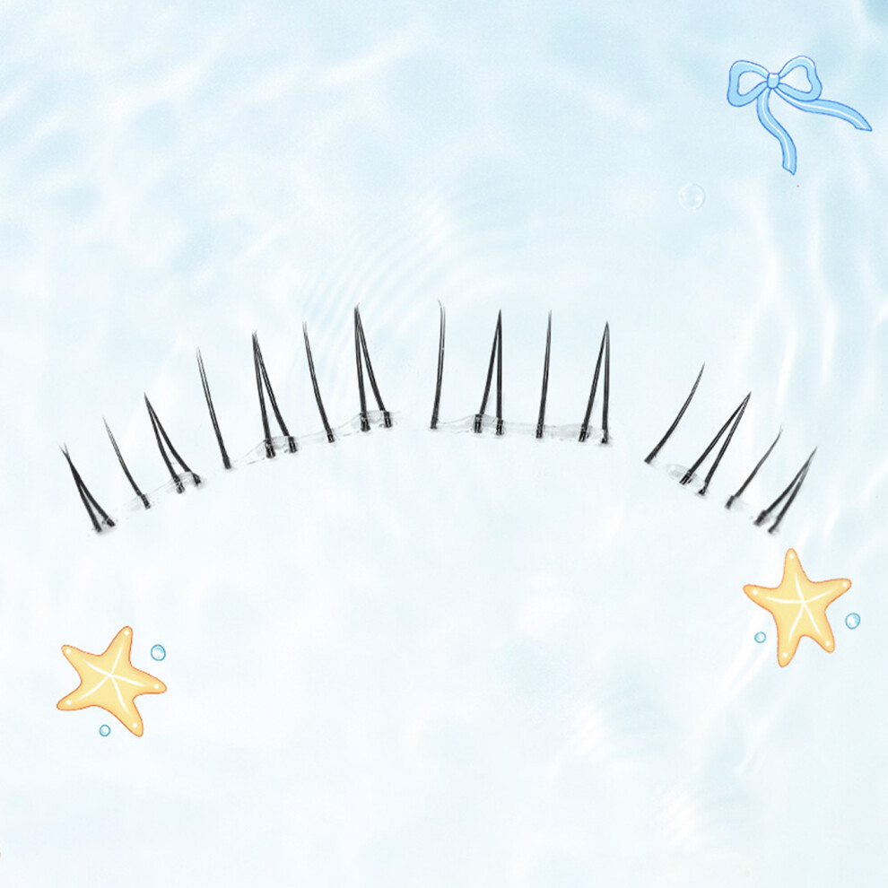 Creation-3C Wispy Cluster False Eyelashes For Diy Makeup