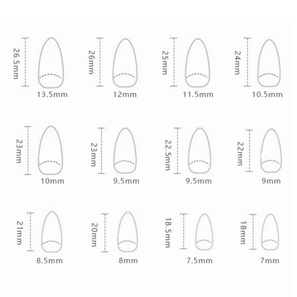 Roc-Electron Yellow Flower Printed Gradient Press-On Nails