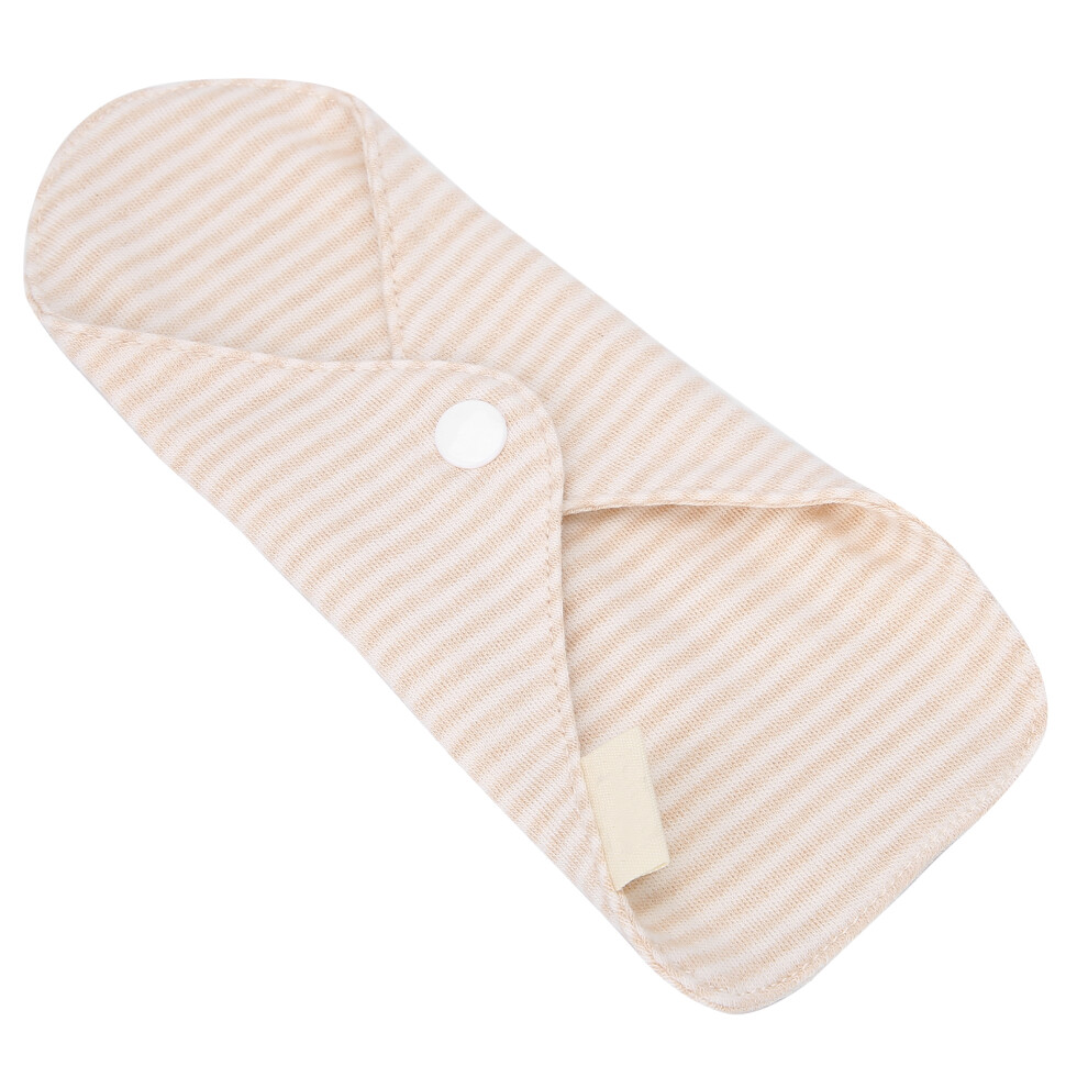 Reusable Cotton Menstrual Pads, Breathable Sanitary Napkin, 17.5 x 15.5cm