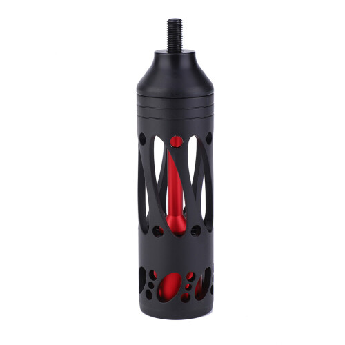 Universal-Metallbogen-Kanonenentferner-Stabilisator Schwarz Rot für Compoundbogen 1