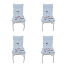 4 Elegant Chair Slipcovers Elastic Fit