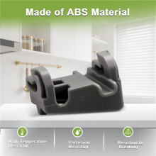 4PCS Dishwasher Lower Rack Holders Rack Fixing Clips Tine Row Clips for Dishwasher Replace MEG64438801 00611474