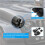 4x pour   JK JL 2007-2019 Capot Verrou Capot Capot Capot Modification Accessoires 8
