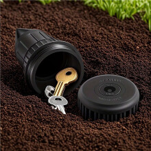 2X Novo Key Hider Key Hider Caixa de Segurança Externa Armazenamento Seguro para Jardim Sala Garagem Casa Viagem Exterior Interior
