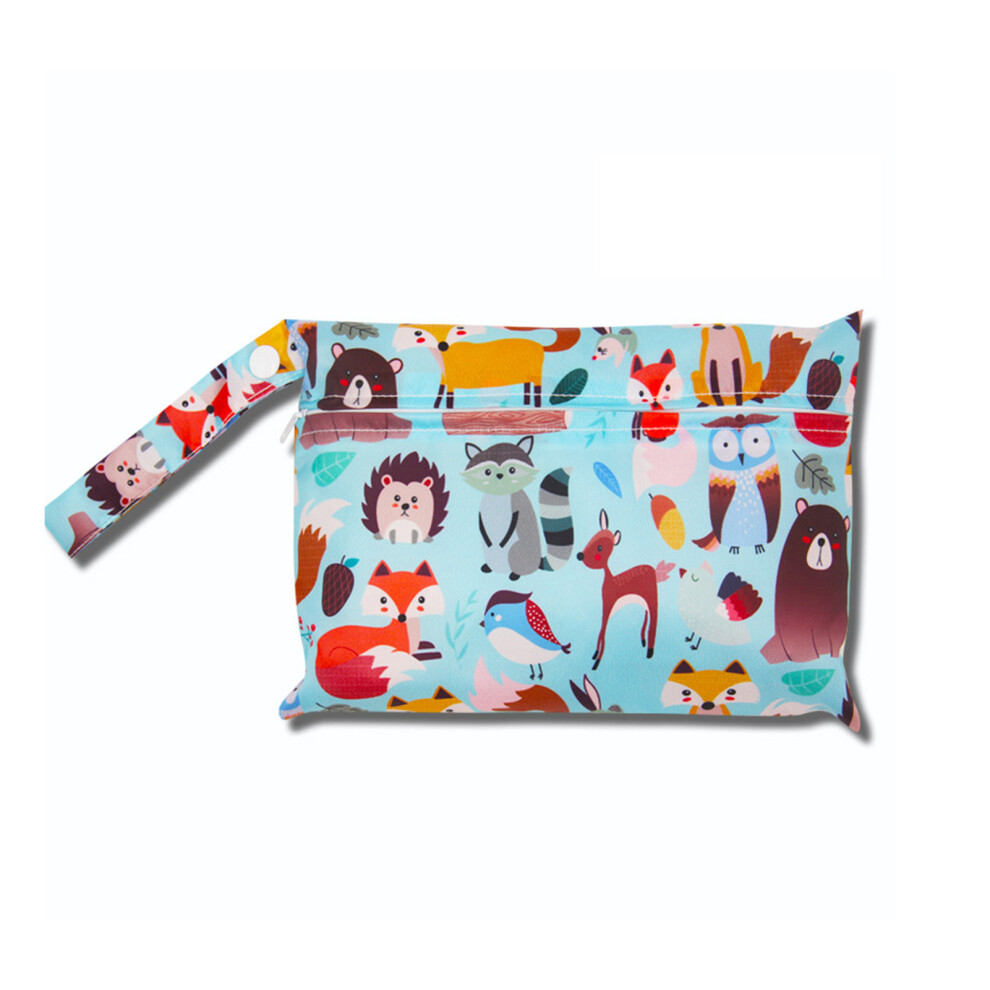 (Blue Zoo) Waterproof Baby Cloth Diaper Bag-image-OPC-PSTPQGR-NEW