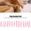 14PCS Plastic Clay Modeling Tools Set for Cake Embossing Rose Red 9
