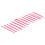 14PCS Plastic Clay Modeling Tools Set for Cake Embossing Rose Red 10