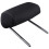 2X Car Rear Left Right  Headrest for  Octavia 2015-2022 Black 3