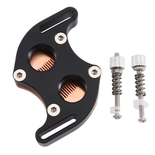 5X S-Shaped CPU Water Cooling Block Cooler South Bridge Northbridge Block for Computer CPU Block 1