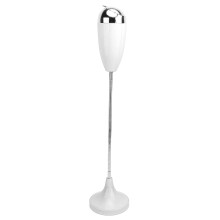 Adjustable Smokeless Indoor/Outdoor Ashtray, 1.3kg, 28.5in White