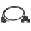 4X USB 2.0 B Male to USB B Female Socket Printer Panel Mount Extension Cable 50cm 2