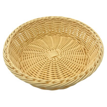 (Beige, 33*9) Large Rattan Fruit Basket for Kitchen & Dining
