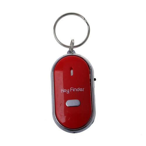 8pcs Whistle Lost Key Finder Flashing Beeping Locator Remote Keychain LED Ring 2