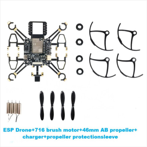 3X ESP32 Flight Control Open Source Quadcopter ESP-Drone Drone Model Wifi Remote Control Crazyflie RC FPV Racing Drone 2