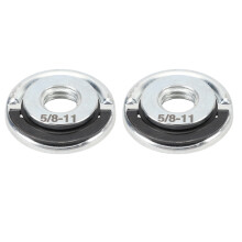 Quick Release Grinding Nut 2 Pcs 5/8‑11 Flange Locking Nut for Power Grinder
