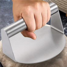 3X Presse Ă Hamburger en Acier Inoxydable pour Hamburgers, Presse-Viande, Moule Circulaire pour Viandes pour Cuisine