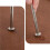 Leather Stamps 10 Pieces Professional Leather Border Stamping Tools for Leather  Working 3