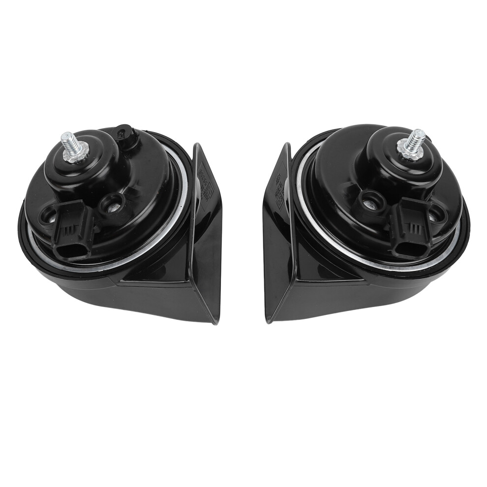 12V 110Db Super Loud Electric Car Horn Waterproof 76X45mm Black 3531391137442